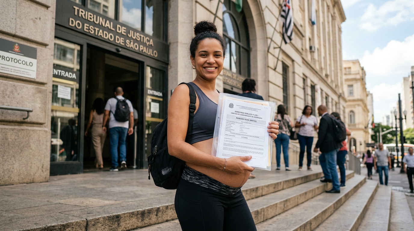 TAF gestante remarcar concurso público — JS Advocacia