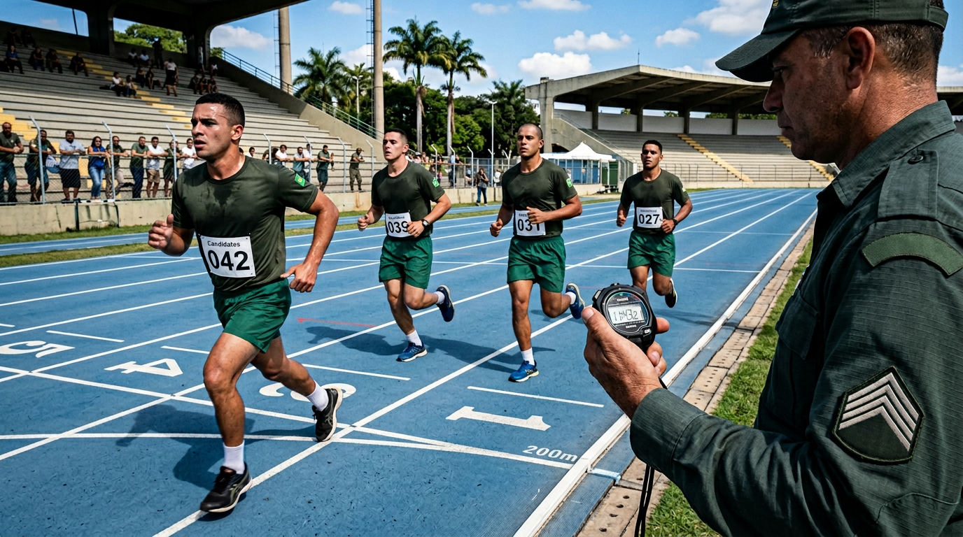 reprovado no teste de Cooper da PM — JS Advocacia